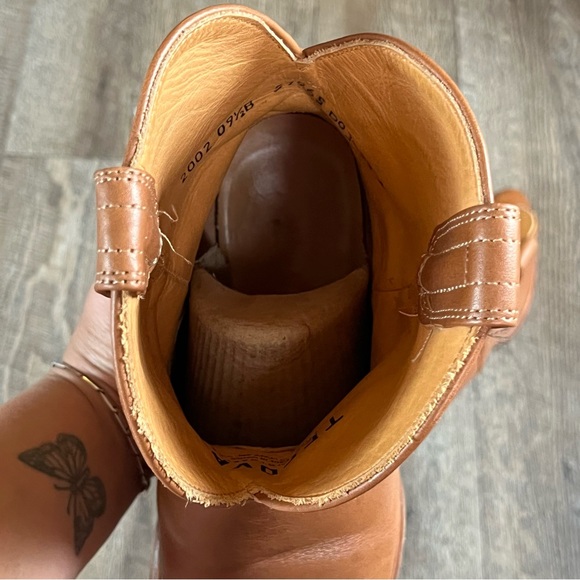 Tecovas The Penny Caramel Tan Size 9.5B Women’s Boots Booties - Picture 10 of 15